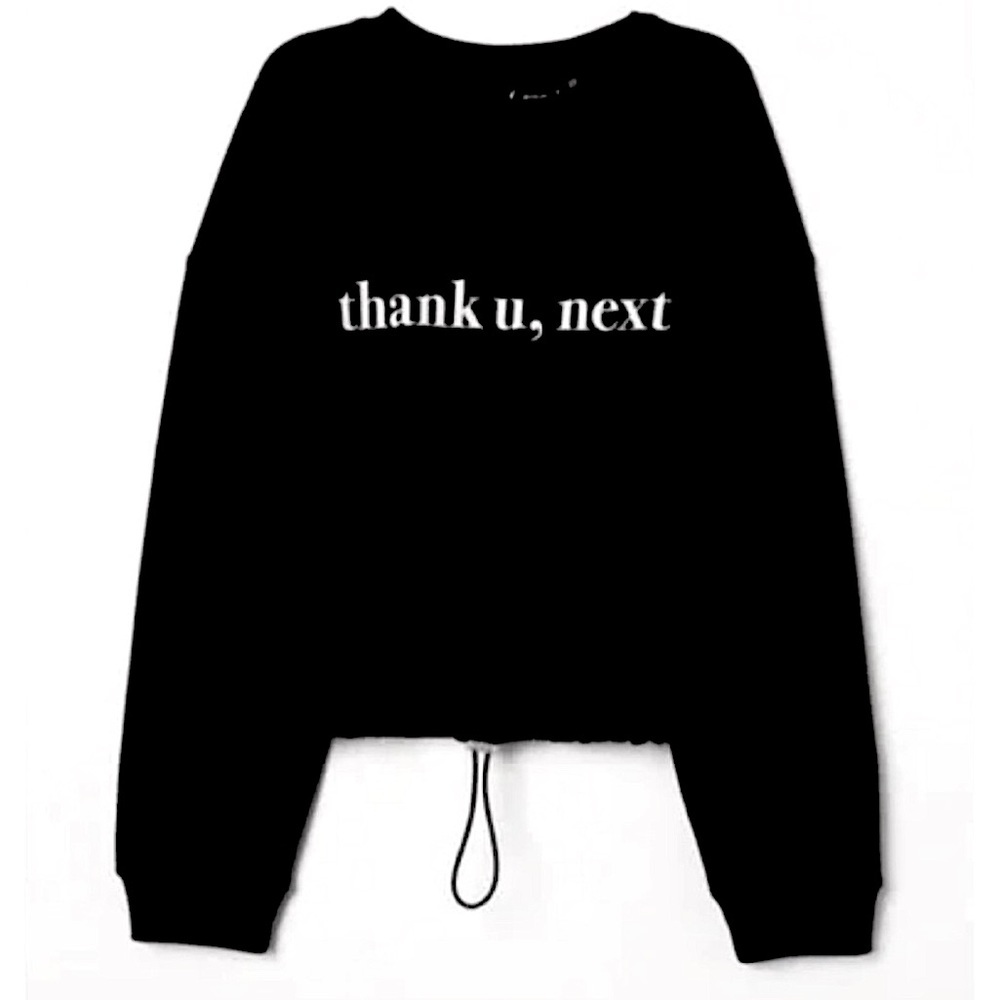 Like NEW!!! Ariana grande adjustable cropped hoodie! From Ari’s closet❤️